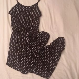 Xhilaration Pants - Xhilaration Jumpsuit Black/White Xhilaration Pants - Xhilaration Jumpsuit Black/White